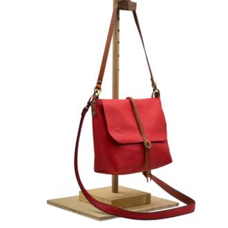 MARIA RED SHOULDER BAG HORSEPOWER 03