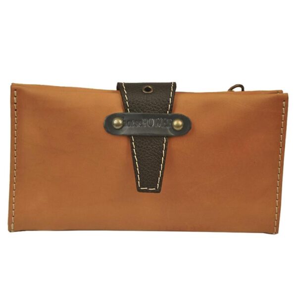 ARIADNE WALLET  brown leather