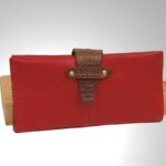 ARIADNE WALLET red leather