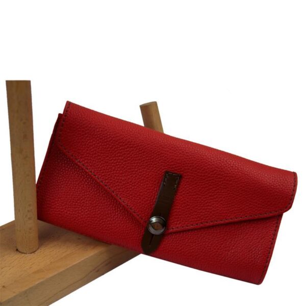 ARIS WALLET red leather