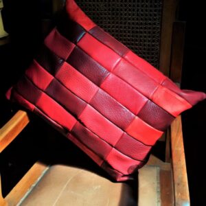 COUSSIN ΜΑΞΙΛΑΡΙ  red leather