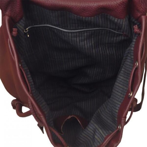 DAPHNE BACKPACK red leather
