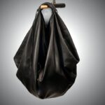 DIMITRA SHOULDER BAG black leather