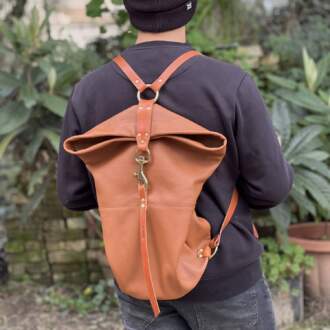 HOOK BACKPACK δέρμα ταμπά