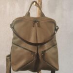 IRIA BACKPACK  taupe leather
