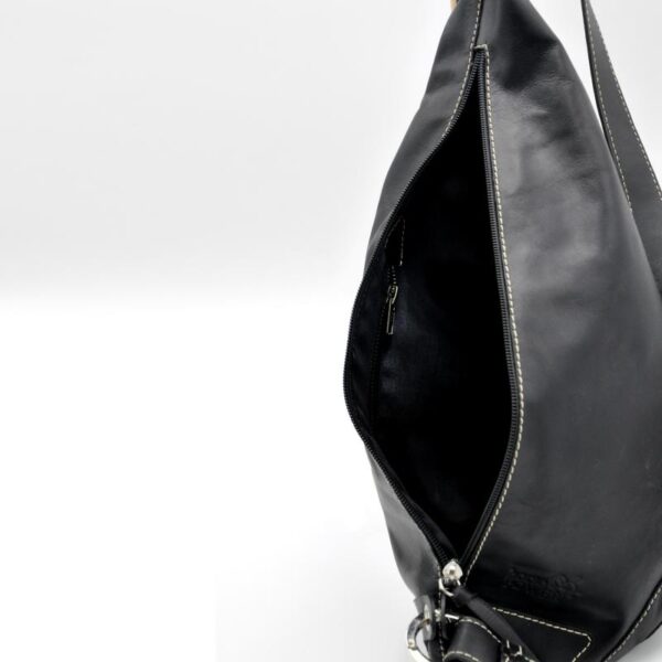 KORINA SLING BAG black leather