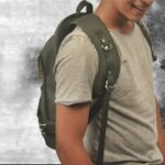 NOTA BACKPACK olive green waterproof – leather