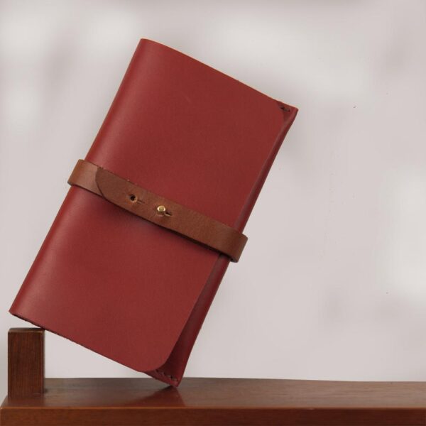PATMOS WALLET red leather